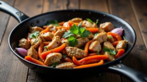 Как быстро и вкусно приготовить курицу с овощами на сковороде - Mare in Italy