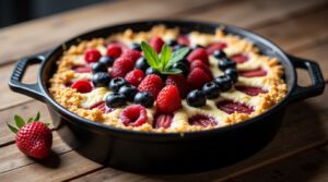 Как быстро приготовить вкуснейшую запеканку с творогом и ягодами - Mare in Italy