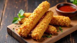Мясные палочки в сырной панировке - быстрый и вкусный ужин - Mare in Italy